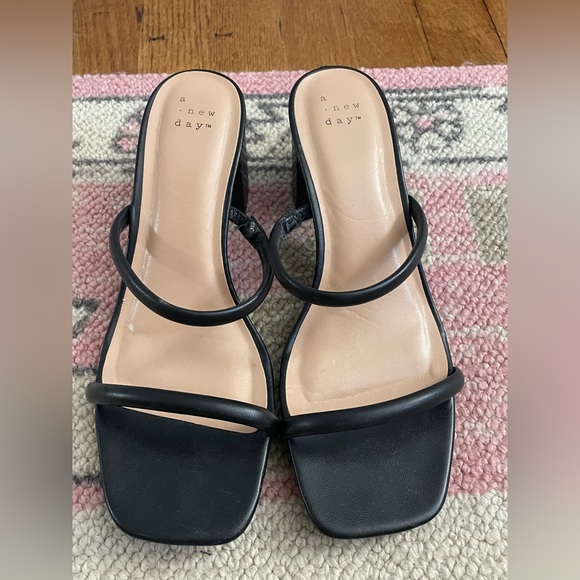 a new day Shoes - Black heeled sandals